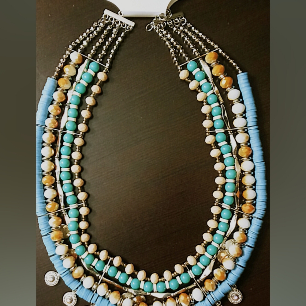 Embroidered Necklace